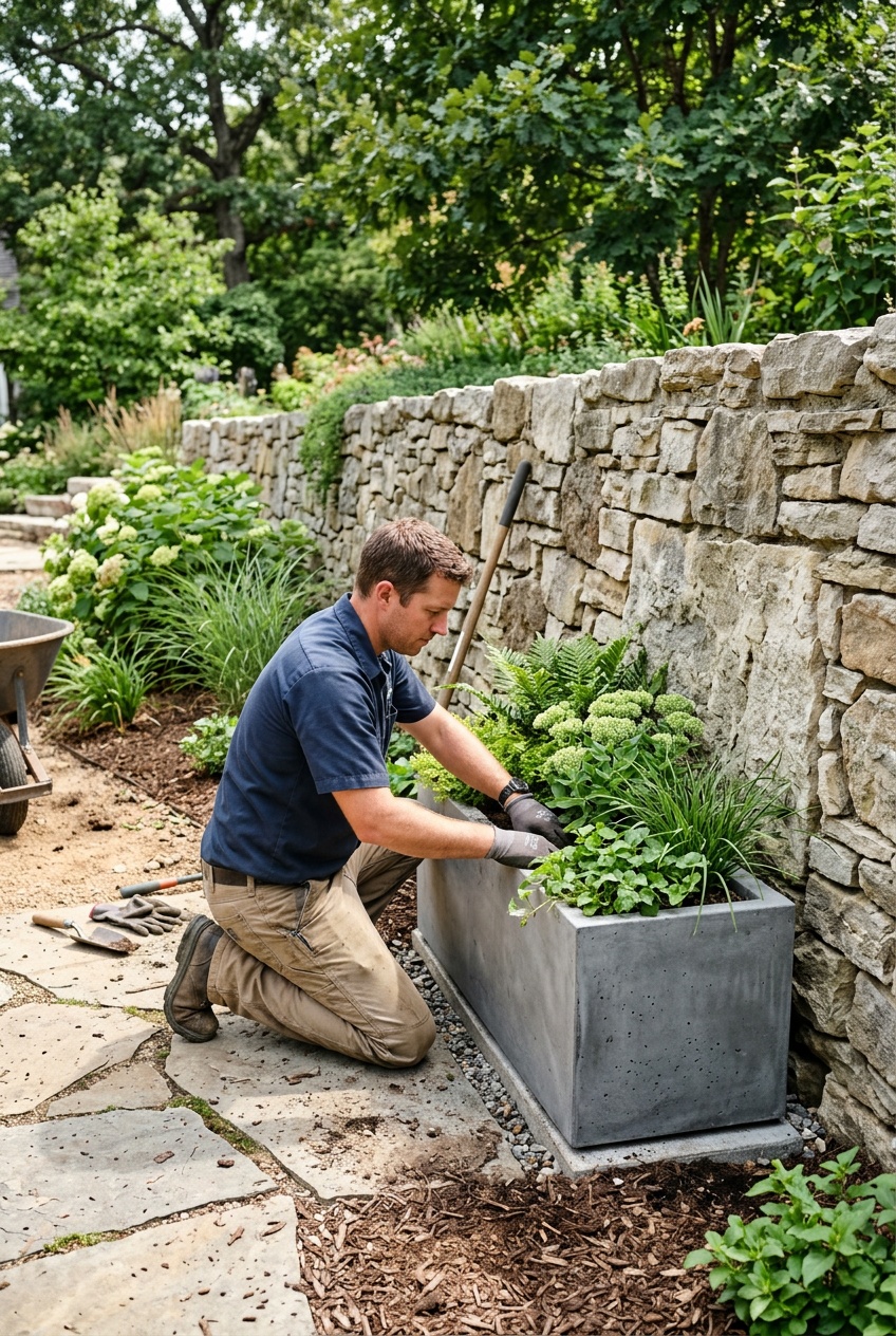 Custom Planters & Outdoor Woodwork