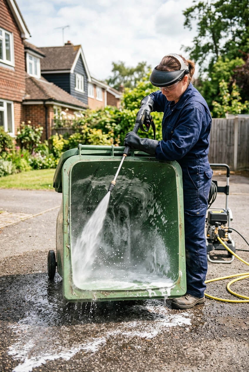 Trash Bin Cleaning